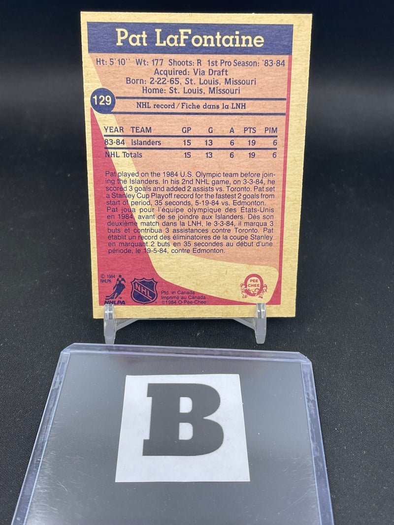 1984 O-PEE-CHEE - P. LAFONTAINE -