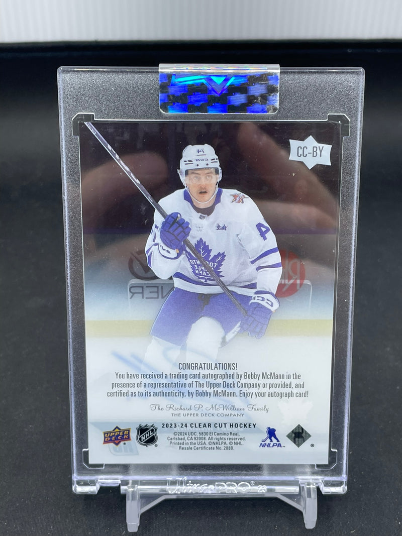 2023 UPPER DECK CLEAR CUT - B. MCMANN -