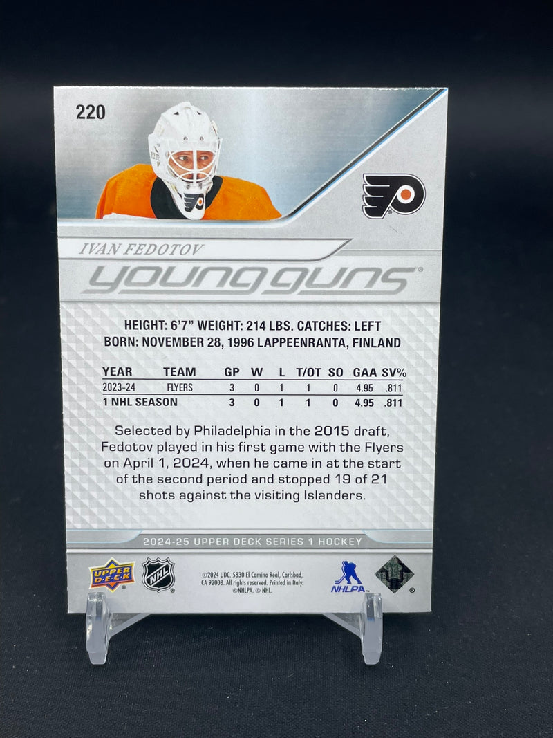 2024 UPPER DECK SERIES ONE - YOUNG GUNS - I. FEDOTOV -