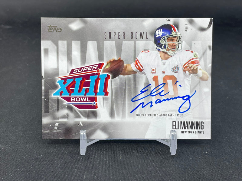 2026 TOPPS - SUPERBOWL CHAMPION - E. MANNING -
