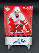 2007 UPPER DECK BLACK DIAMOND - GEMOGRAPHY - H. ZETTERBERG - AUTOGRAPH