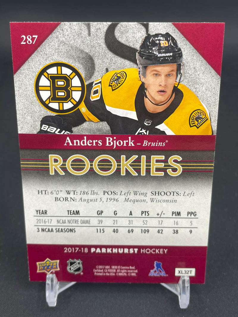 2017 UPPER DECK PARKHURST - RED - ROOKIE - A. BJORK -