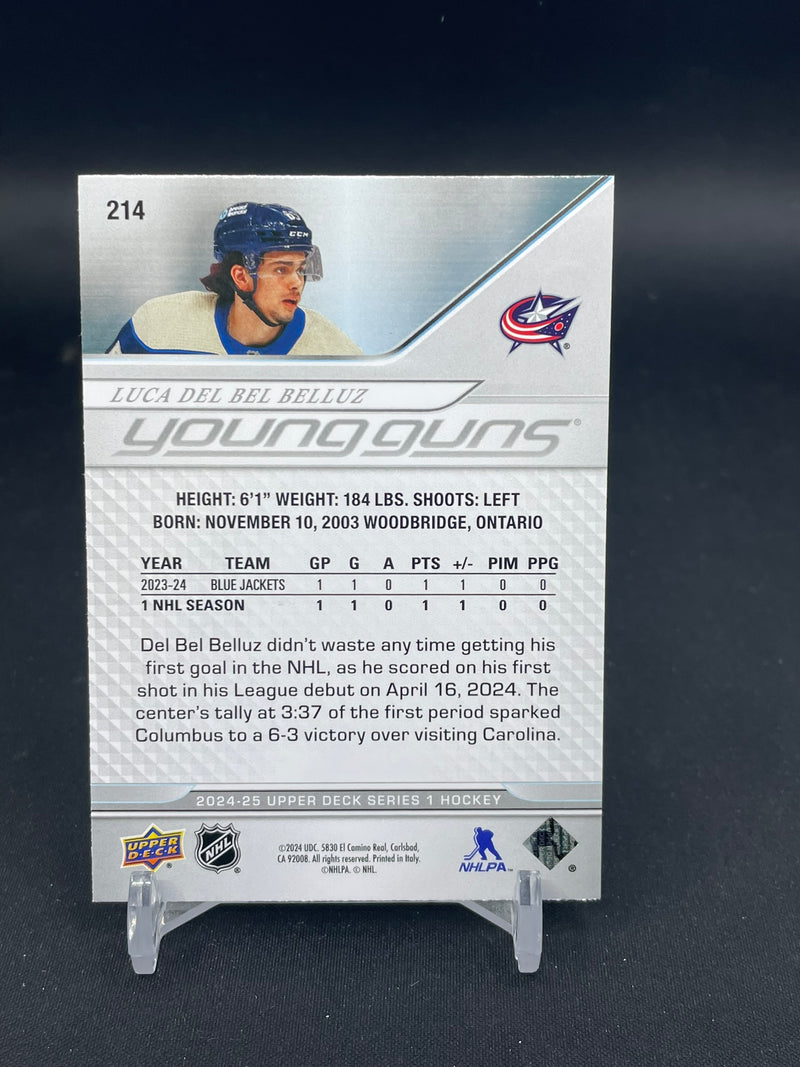 2024 UPPER DECK SERIES ONE - YOUNG GUNS - L. DEL BEL BELLUZ -