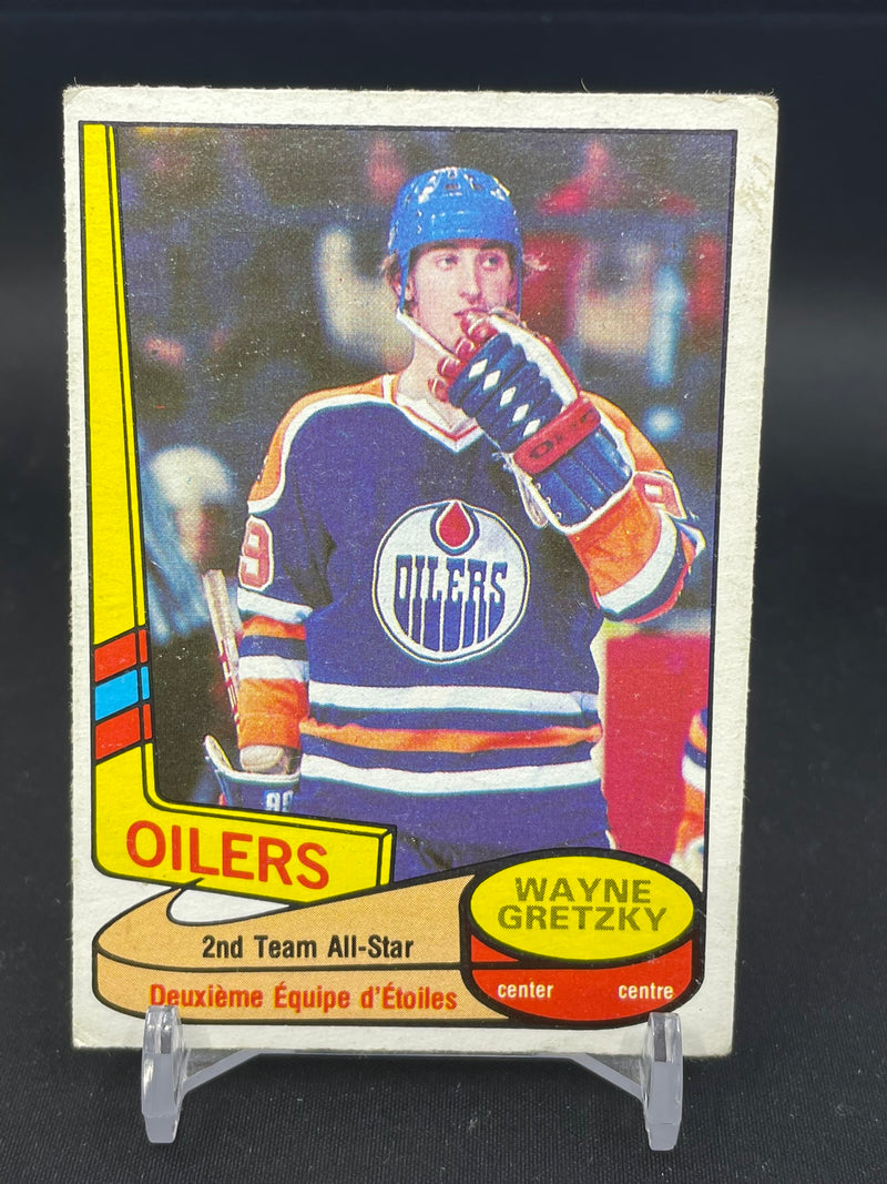 1980 O-PEE-CHEE - 2ND TEAM ALL-STAR - W. GRETZKY -