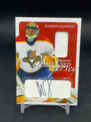 2003 IN THE GAME - ULTIMATE GAME-USED JERSEY - R. LUONGO - #133 - #'D/30 - RELIC - AUTOGRAPH