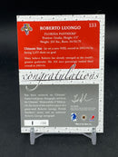 2003 IN THE GAME - ULTIMATE GAME-USED JERSEY - R. LUONGO - #133 - #'D/30 - RELIC - AUTOGRAPH