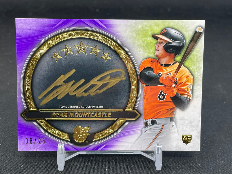 2021 TOPPS FIVE STAR - AMETHYST - R. MOUNTCASTLE - #GG-RM - #'D/25 - AUTOGRAPH