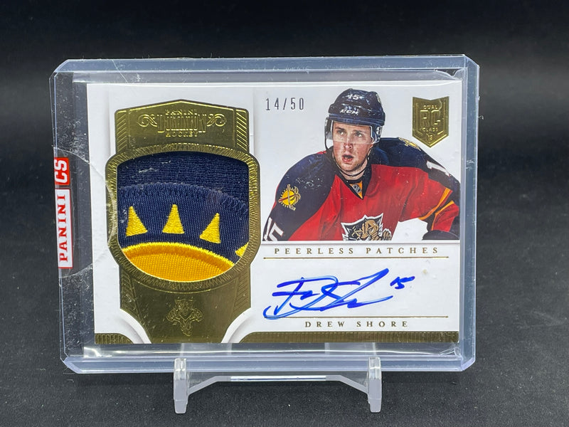 2013 PANINI DOMINION - PEERLESS PATCHES - D. SHORE - #PP-DS - #'D/50 - RELIC - AUTOGRAPH - RC