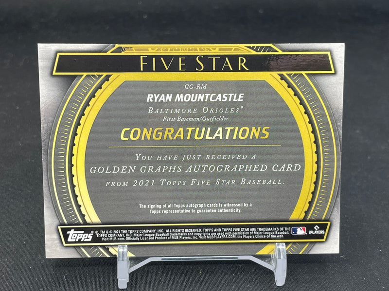 2021 TOPPS FIVE STAR - AMETHYST - R. MOUNTCASTLE - #GG-RM - #'D/25 - AUTOGRAPH