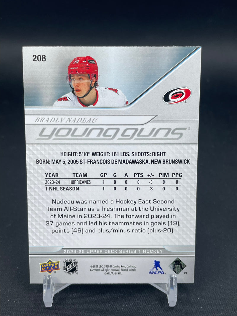 2024 UPPER DECK SERIES ONE - YOUNG GUNS - B. NADEAU -
