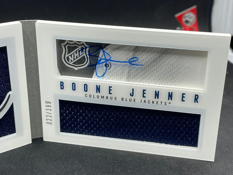 2013 PANINI PLAYBOOK - BOOKLET - B. JENNER - #150 - #'D/199 - RELIC - AUTOGRAPH - RC