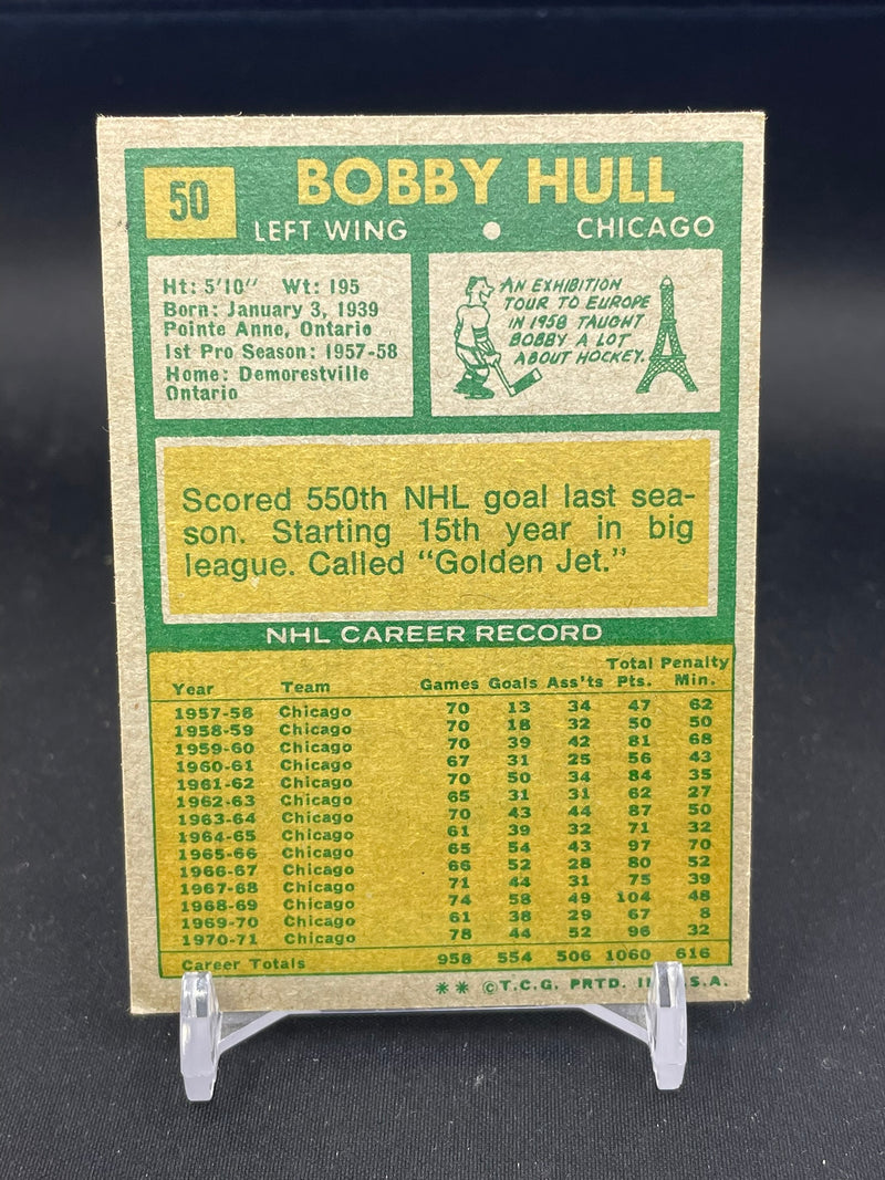 1971 TOPPS - B. HULL -