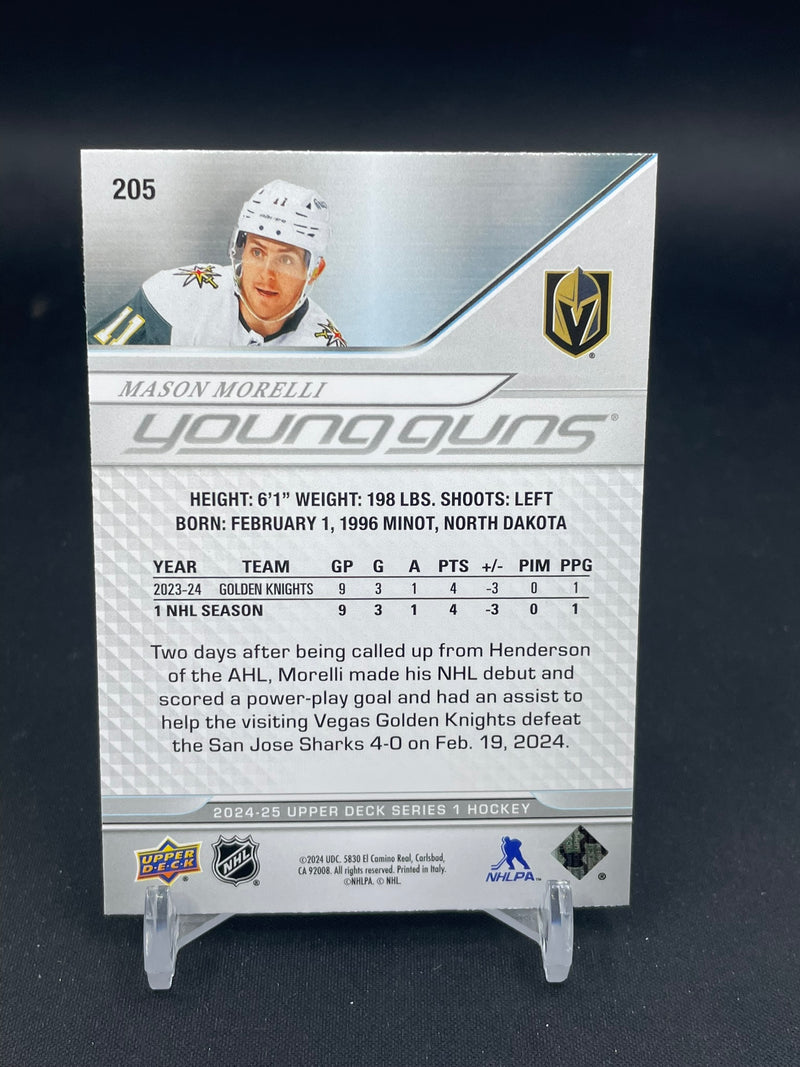 2024 UPPER DECK SERIES ONE - YOUNG GUNS - M. MORELLI -
