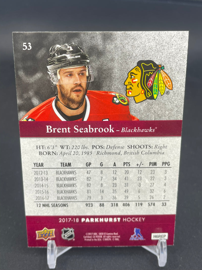 2017 UPPER DECK PARKHURST - RED - BASE - SINGLES - SELECT YOUR PLAYERS