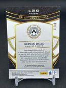 2025 PANINI SELECT SERIE A - ORANGE PRIZM - SELECT MEMORABILIA - K. DAVIS - #SM-KD - #'D/49 - RELIC