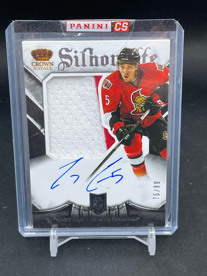 2013 PANINI CROWN ROYALE - SILHOUETTE - C. CECI - #199 - #'D/99 - RELIC - AUTOGRAPH - RC