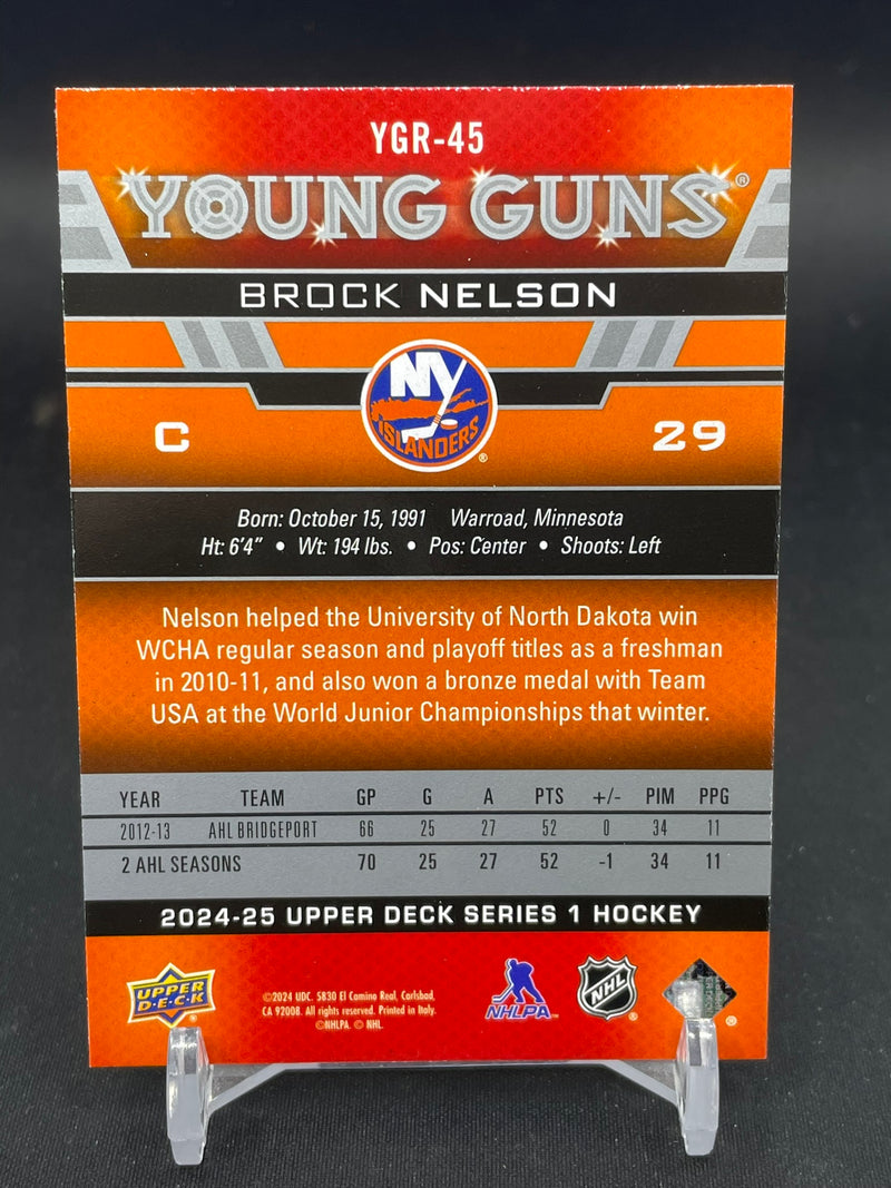 2024 UPPER DECK SERIES ONE - YOUNG GUNS RENEWED - B. NELSON -