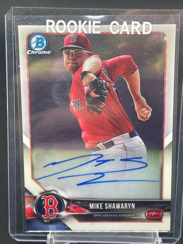 2018 TOPPS BOWMAN CHROME - M. SHAWARYN - #CPA-MS - AUTOGRAPH