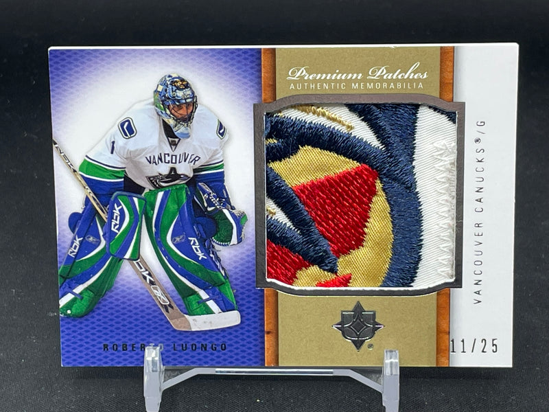 2007 UPPER DECK ULTIMATE - PREMIUM PATCHES - R. LUONGO - #PS-RL - #'D/25 - RELIC