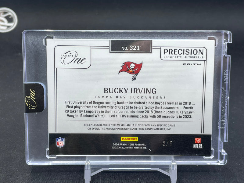 2024 PANINI ONE - PRECISION - B. IRVING - #321 - #'D/5 - RELIC - AUTOGRAPH - RC