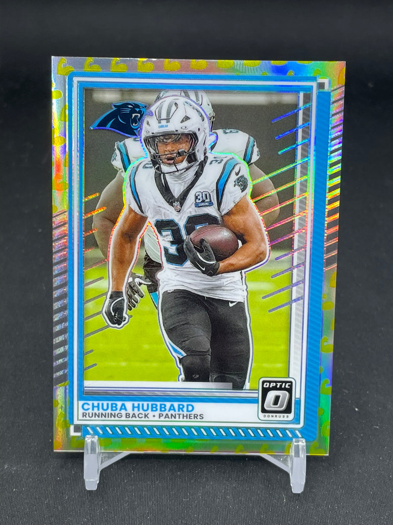 2025 PANINI DONRUSS OPTIC -  FLEX PRIZM - C. HUBBARD - #62 - #'D/199