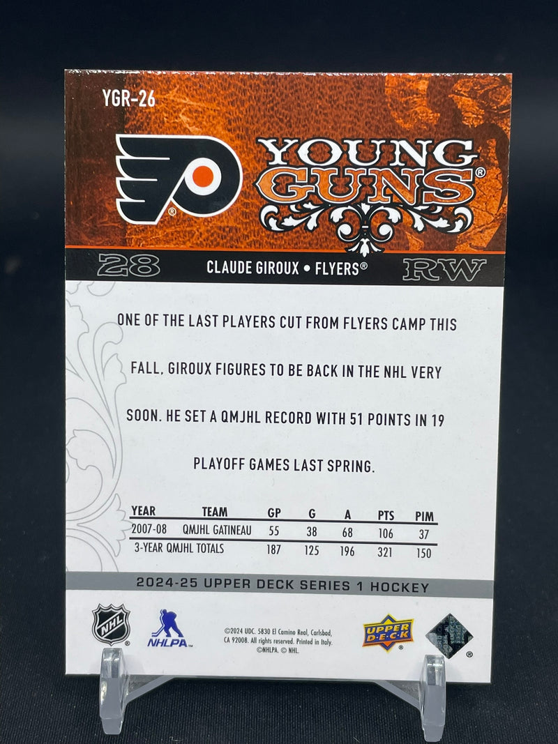 2024 UPPER DECK SERIES ONE - YOUNG GUNS RENEWED - C. GIROUX -