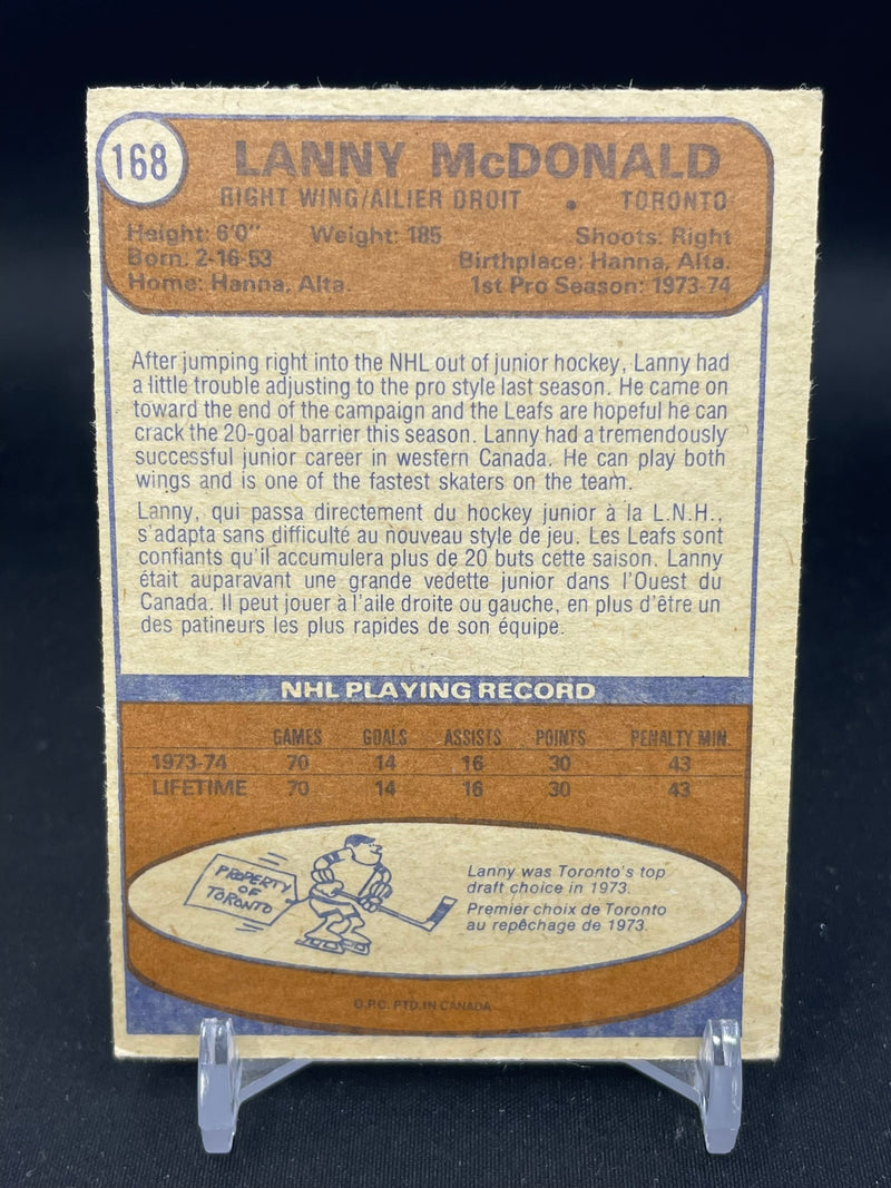 1974 O-PEE-CHEE - L. MCDONALD -