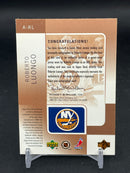 2000 UPPER DECK SP GAME USED - SP TOOLS OF THE GAME - R. LUONGO - #A-RL - #'D/300 - RELIC - AUTOGRAPH