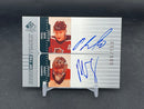 2001 UPPER DECK SP AUTHENTIC - SIGN OF THE TIMES - R. LUONGO / P. BURE - #BL - #'D/150 - DUAL AUTOGRAPH