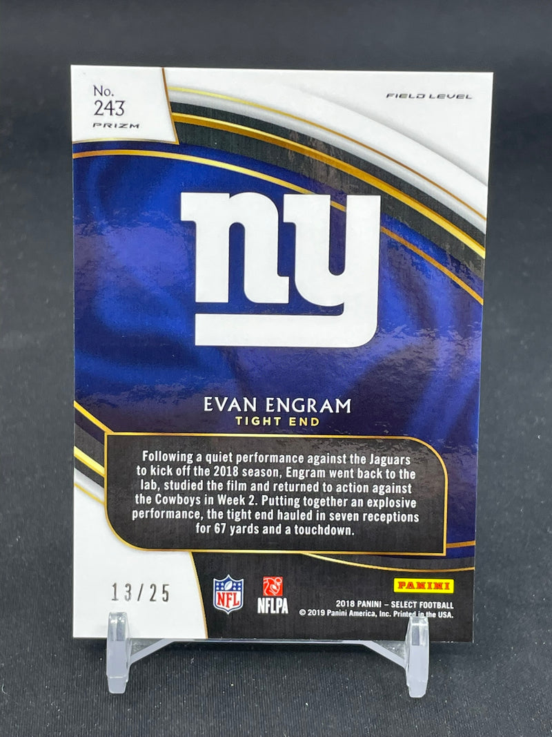 2018 PANINI SELECT - TIE-DYE PRIZM - E. ENGRAM - #243 - #'D/25