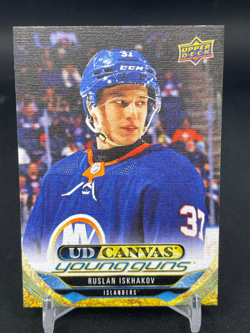 2024 UPPER DECK SERIES ONE - UD CANVAS - YOUNG GUNS - R. ISKHAKOV - #C114 - RC