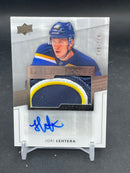 2014 UPPER DECK PREMIER - PREMIER ROOKIES - J. LEHTERA - #100 - #'D/299 - RELIC - AUTOGRAPH - RC