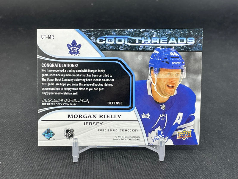 2025 UPPER DECK ICE - COOL THREADS - M. RIELLY - #CT-MR - #'D/249 - RELIC
