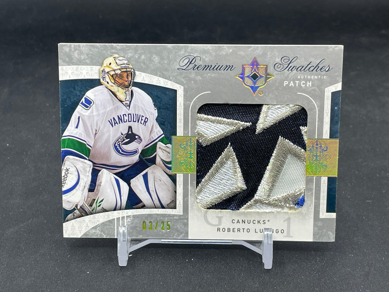 2009 UPPER DECK ULTIMATE - PREMIUM SWATCHES - R. LUONGO - #PS-RL - #'D/25 - RELIC