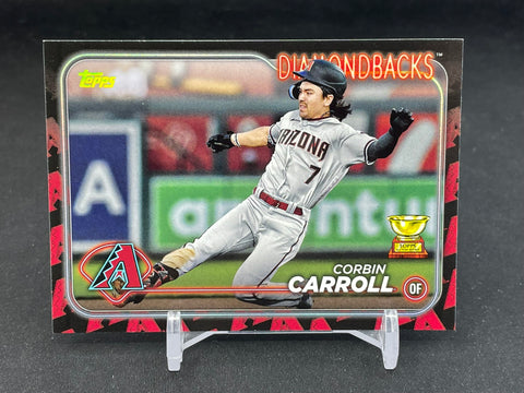 2024 TOPPS SERIES ONE - TEAM COLOR BORDER - C. CARROLL - #156