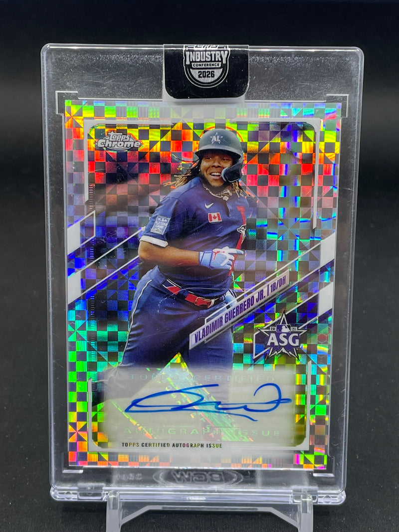 2026 TOPPS INDUSTRY CONFERENCE - XFRACTOR - V. GUERRERO JR. - #ASGA-VG - #'D/125 - AUTOGRAPH