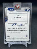 2025 TOPPS PRISTINE - J. CARTER - #PA-JC - #'D/10 - AUTOGRAPH