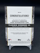 2023 TOPPS INCEPTION - ROOKIES & EMERGING STARS - V. GUERROR JR. - #BRES-VG - #'D/149 - AUTOGRAPH