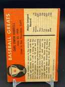 1961 FLEER - BASEBALL GREATS - C. HUBBELL -