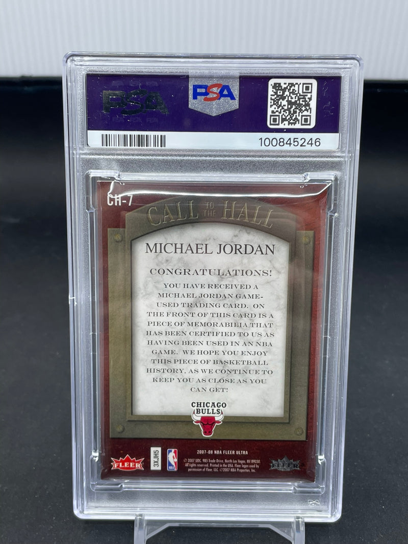 2007 FLEER ULTRA - CALL TO THE HALL - M. JORDAN -