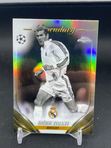 2024 TOPPS CHROME - LEGENDARY VARIATION - Z. ZIDANE - #112