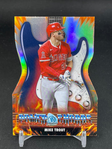 2026 TOPPS BOWMAN CHROME - POWER CHORDS - M. TROUT - #PC-24