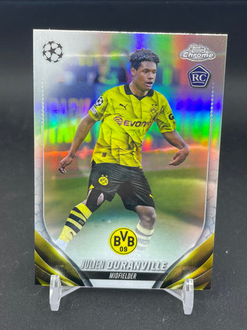 2023 TOPPS CHROME - REFRACTOR - J. DURANVILLE - #191 - RC