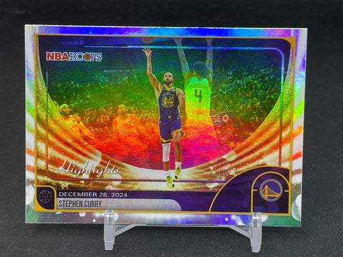 2025 TOPPS NBA HOOPS - HIGHLIGHTS - S. CURRY - #261