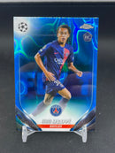2023 TOPPS CHROME -  BLUE LAVA REFRACTOR - E. MBAPPE -