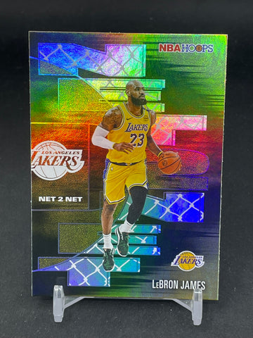 2025 TOPPS NBA HOOPS - NET 2 NET - L. JAMES - #NTN-17