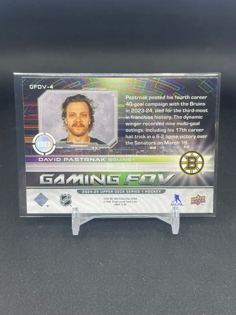 2024 UPPER DECK SERIES ONE - BLUE - GAMING FOV - D. PASTRNAK -