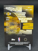 2025 TOPPS NBA HOOPS - NET 2 NET - L. JAMES -