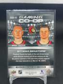 2024 UPPER DECK SERIES ONE - BLUE - GAMING CO-OP - B. TKACHUK / T. STUTZLE -