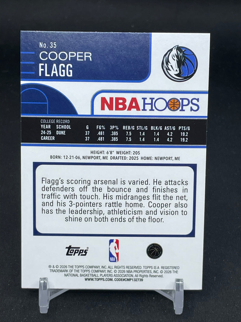 2025 TOPPS NBA HOOPS - C. FLAGG -